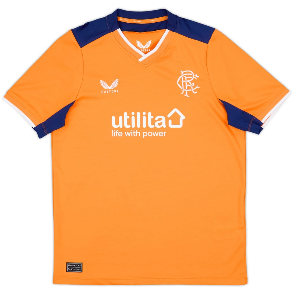 2022-23 Rangers Third Shirt - 10/10 - (XL.Boys)