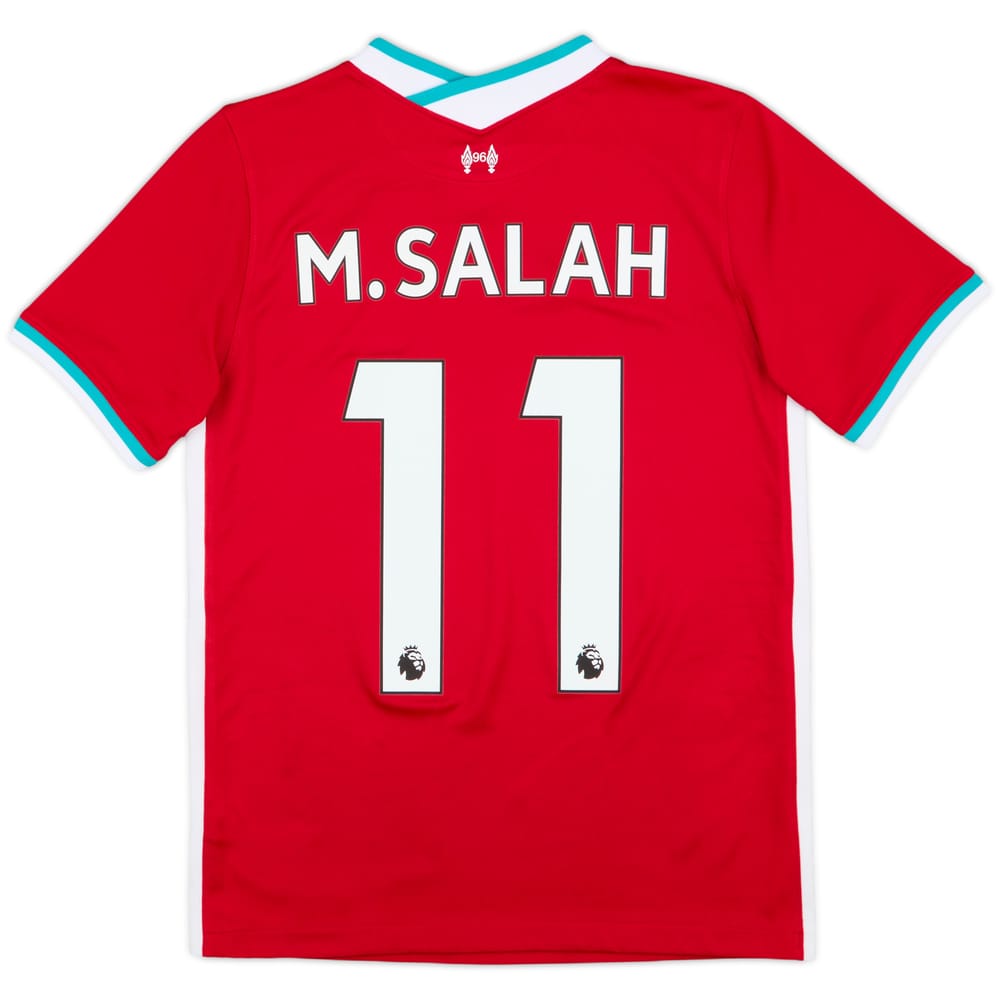 2020-21 Liverpool Home Shirt M.Salah #11 - 9/10 - (L.Boys)