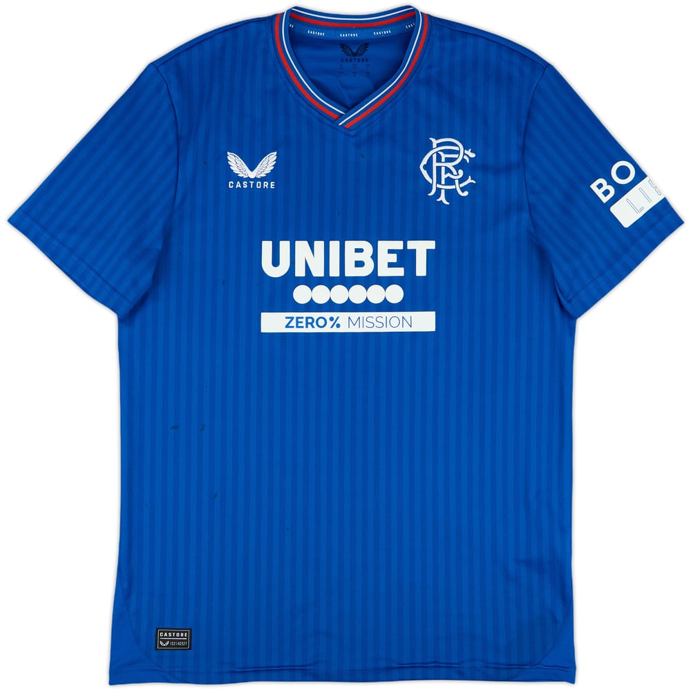 2023-24 Rangers Home Shirt - 7/10 - (M)