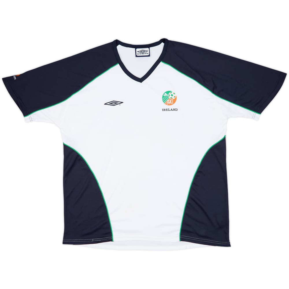2002-03 Ireland Umbro Training Shirt - 9/10 - (XL)