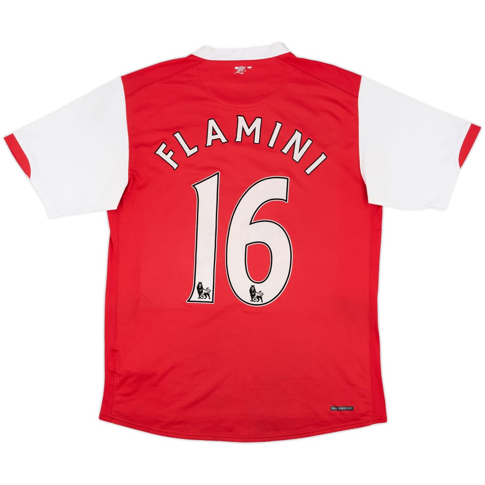 2006-08 Arsenal Home Shirt Flamini #16 - 8/10 - (L)