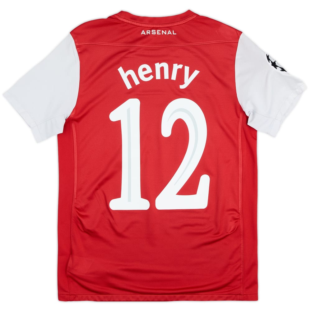 2011-12 Arsenal Home Shirt Henry #12 - 6/10 - (13-15 Years)