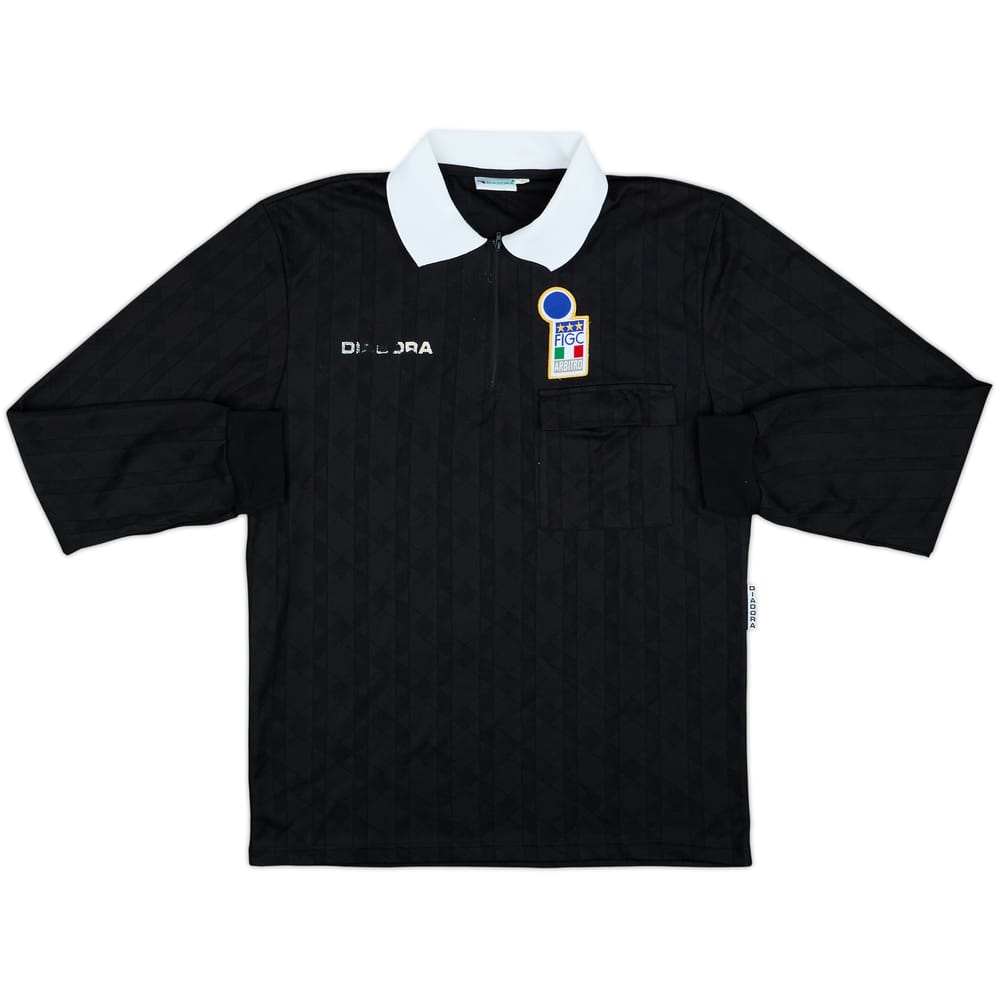 1990s Italy FIGC Diadora Referee L/S Shirt - 5/10 - (L)