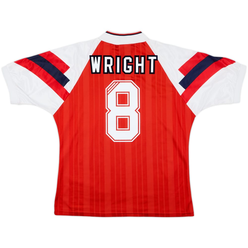 1992-94 Arsenal Home Shirt Wright #8 - 7/10 - (L)