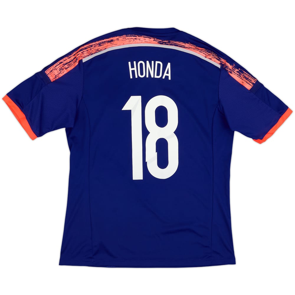 2013-15 Japan Home Shirt Honda #18 - 9/10 - (M)