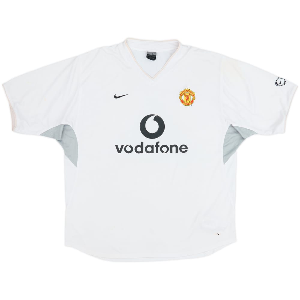 2002-03 Manchester United Nike Training Shirt - 5/10 - (XL)