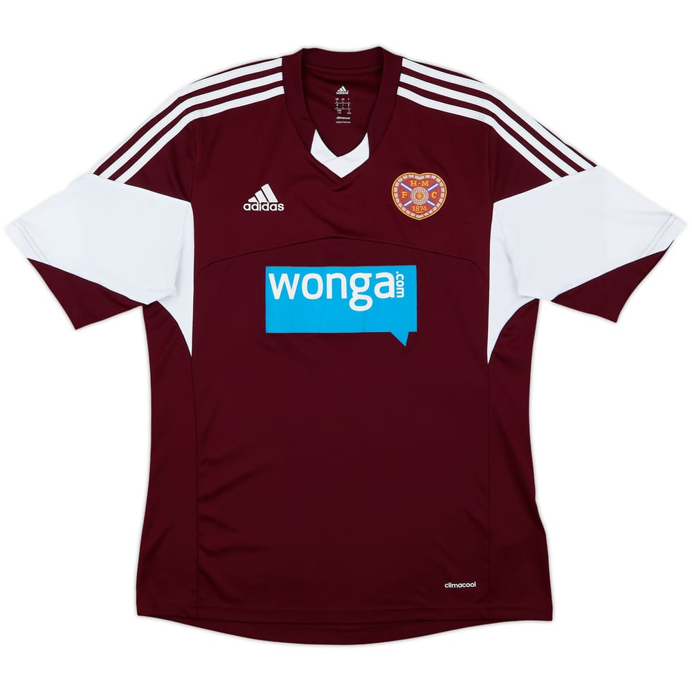 2013-14 Hearts Home Shirt - 6/10 - (L)