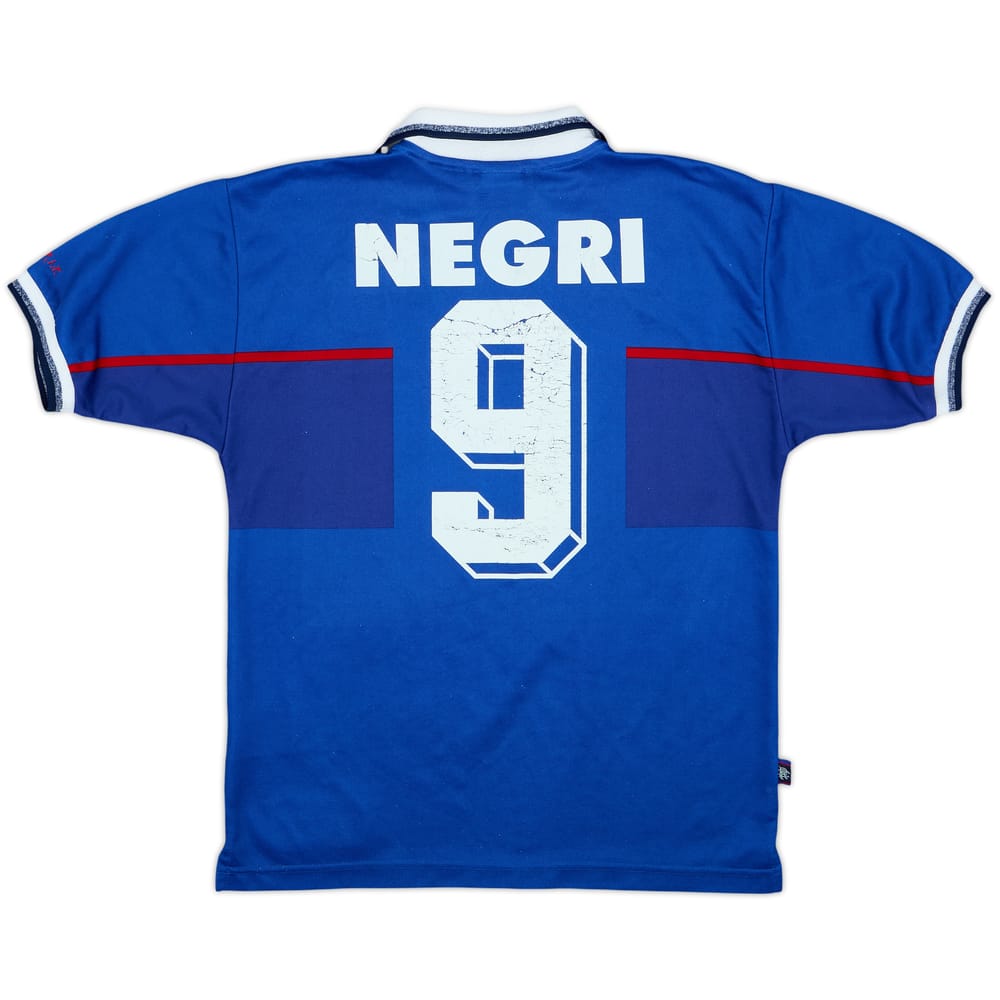 1997-99 Rangers Home Shirt Negri #9 - 5/10 - (15-16 Years)