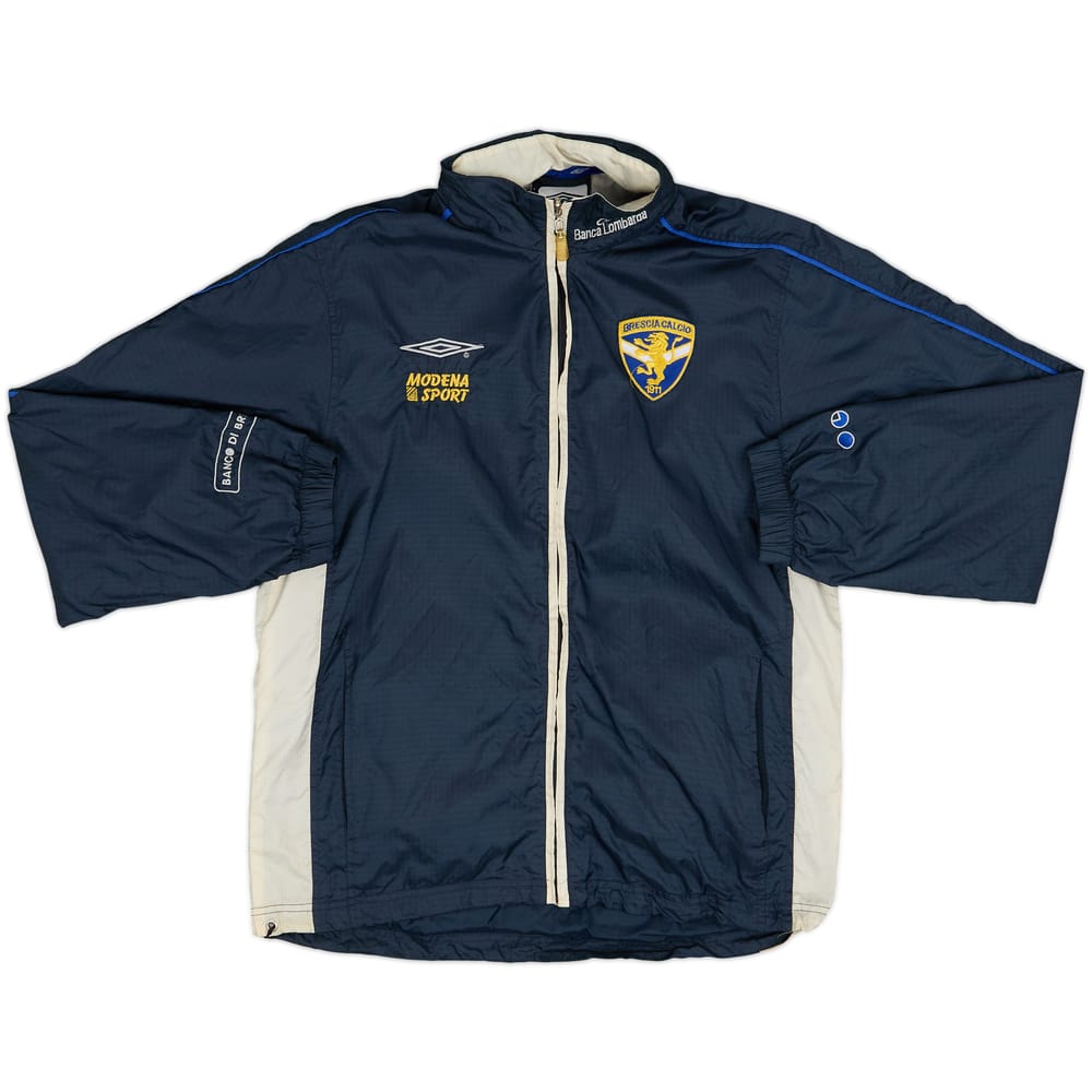 Chaqueta de chándal con capucha Umbro del Brescia 2005-06 - 8/10 - (S)