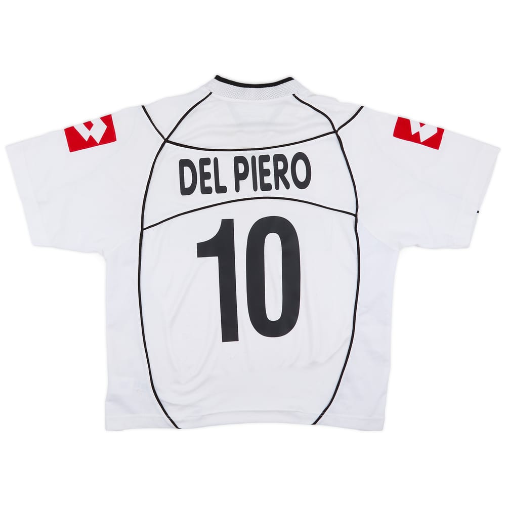 2002-03 Juventus Away Shirt Del Piero #10 - 7/10 - (L)