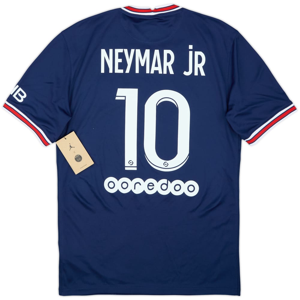 2021-22 Paris Saint-Germain Home Shirt Neymar Jr #10 (S)