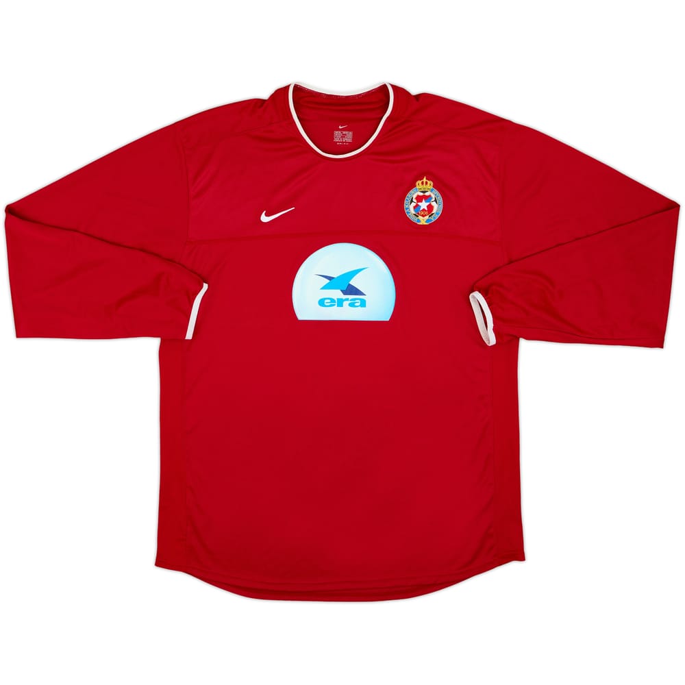 2003-04 Wisla Krakow Home L/S Shirt - 9/10 - (XL)