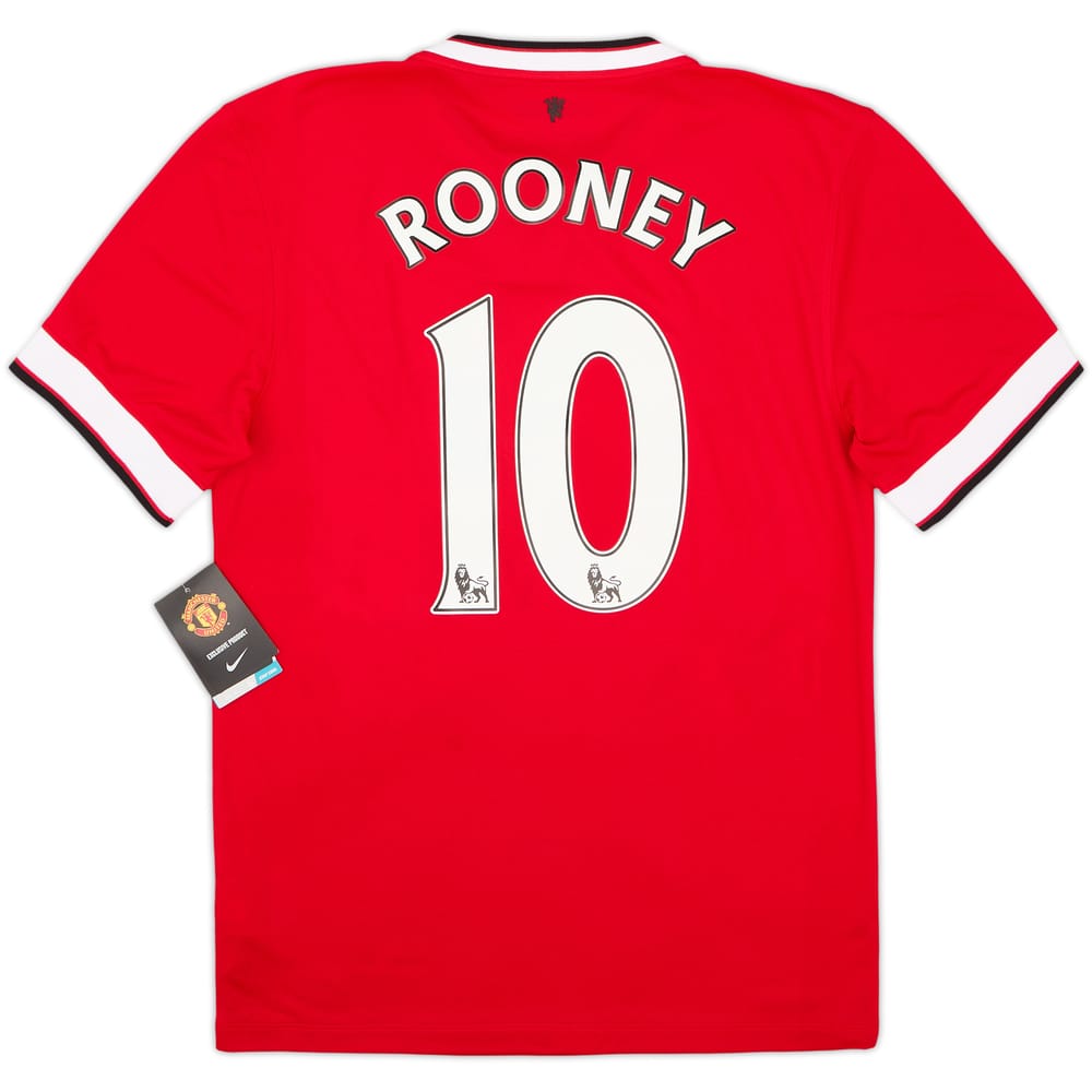 Camiseta de local del Manchester United 2014-15 Rooney #10 (S)