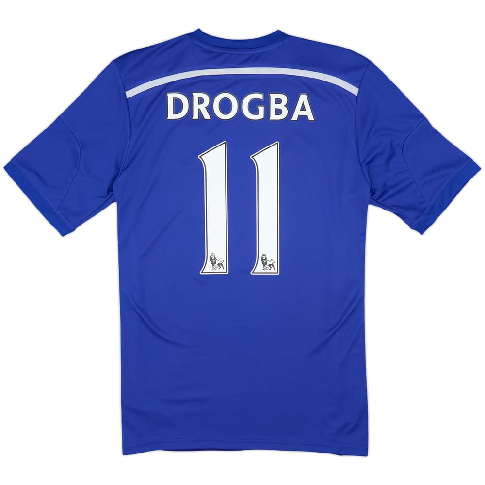 2014-15 Chelsea Home Shirt Drogba #11 (S)