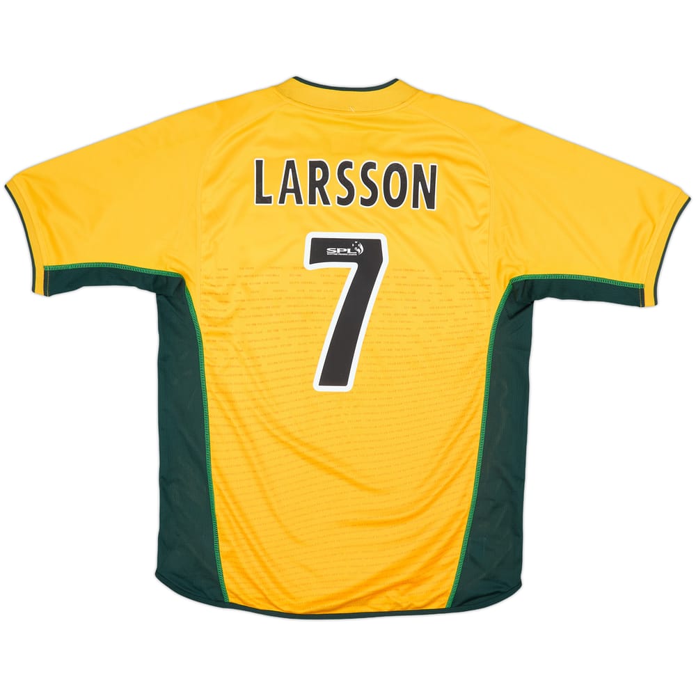 2002-03 Celtic Away Shirt Larsson #7 (M)