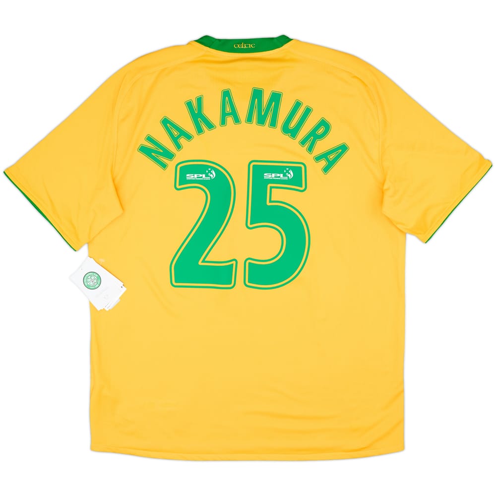 2008-09 Celtic Away Shirt Nakamura #25 (L)