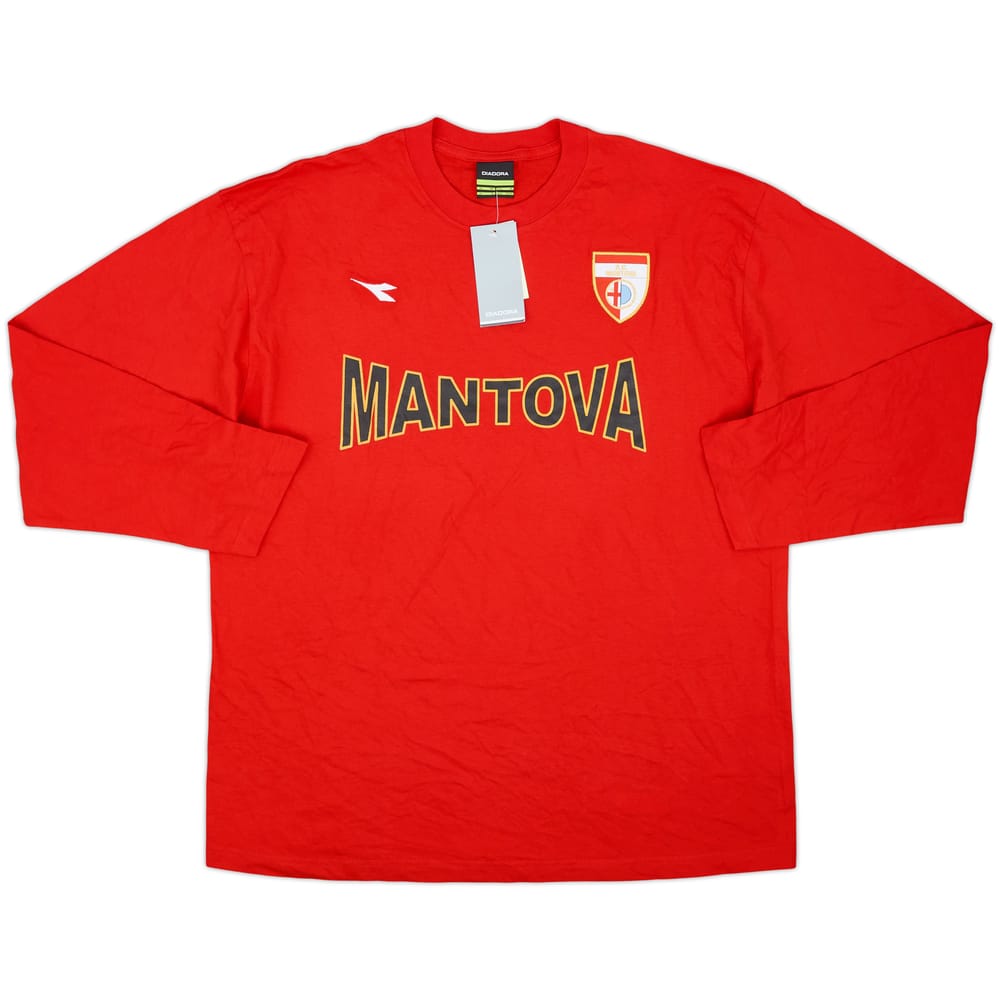 2007-08 Mantova Diadora Cotton L/S Tee (XL)