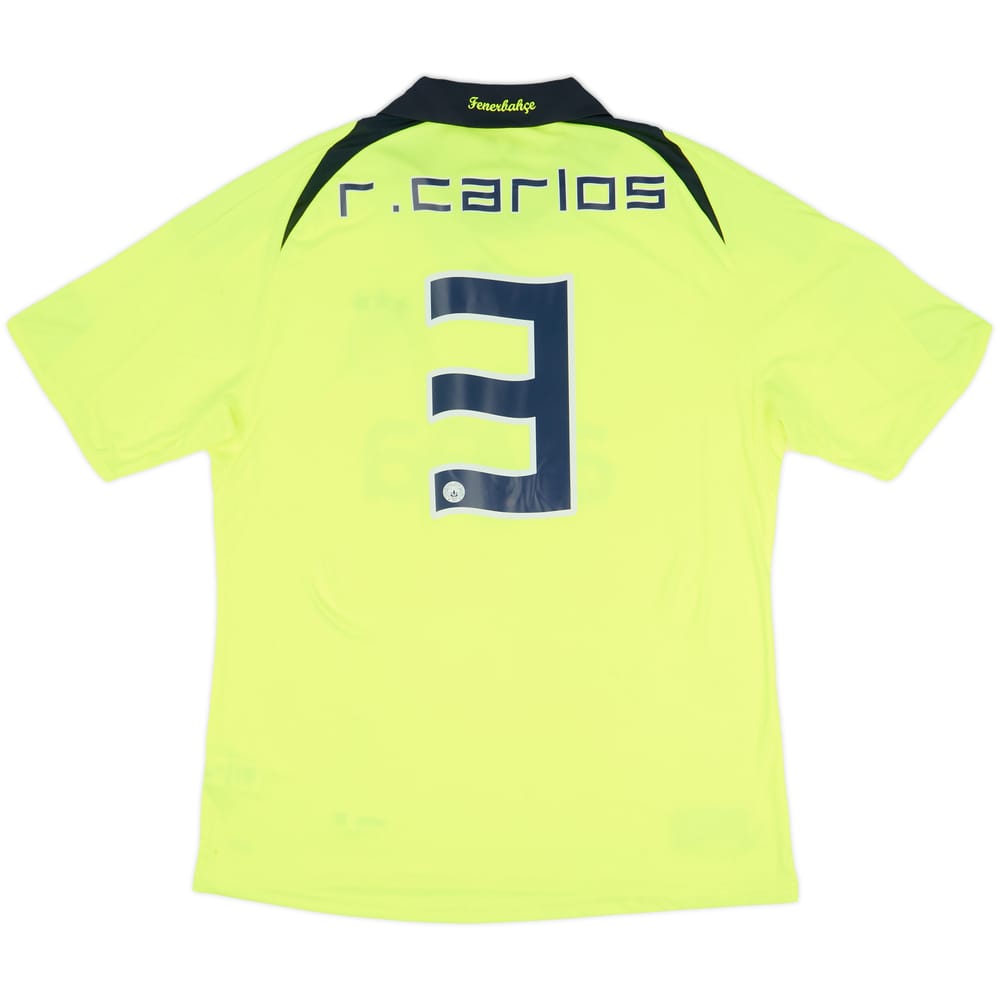2008-09 Fenerbahce Third Shirt R.Carlos #3 (XL)