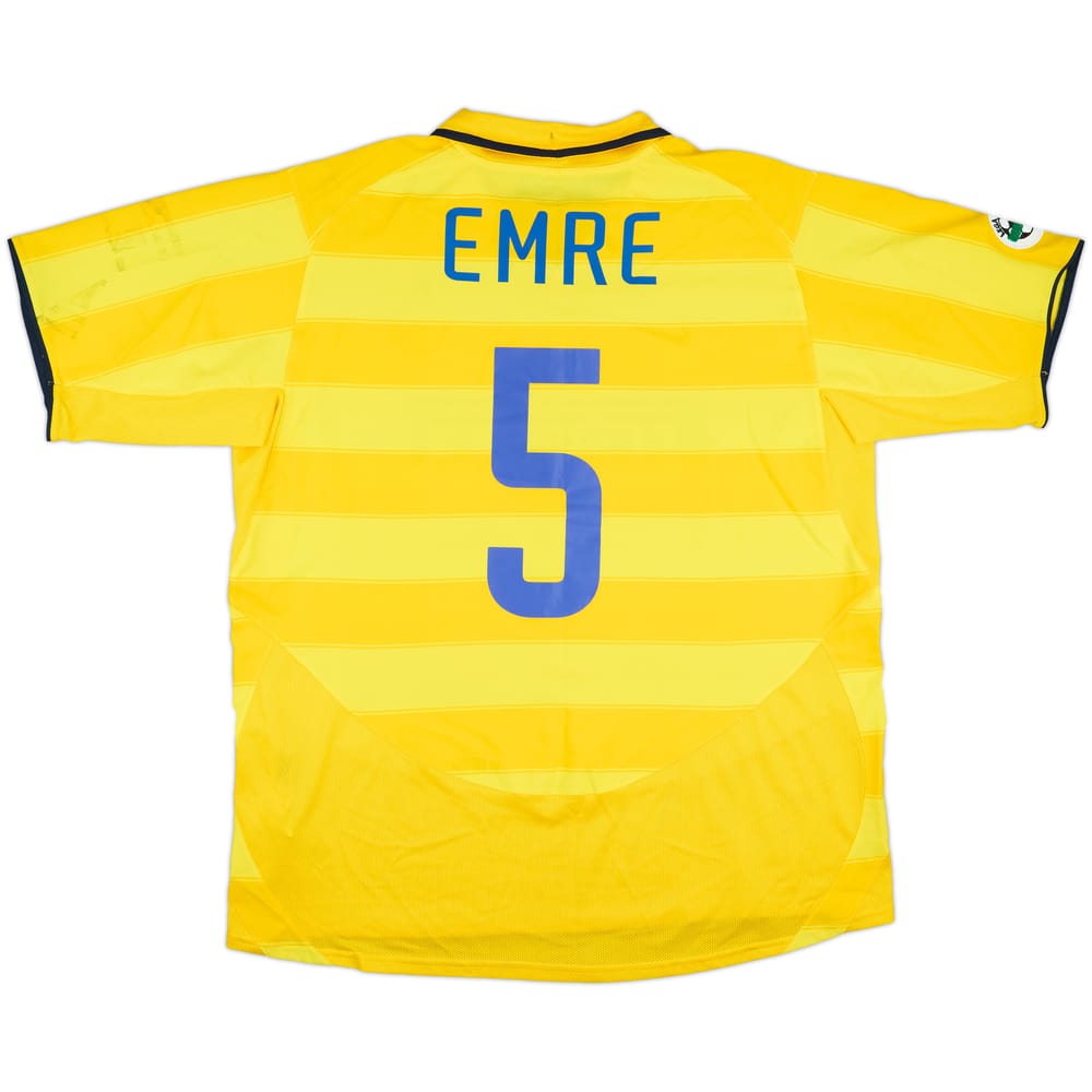 2003-04 Inter Milan Away Shirt Emre #5 - 5/10 - (XXL)