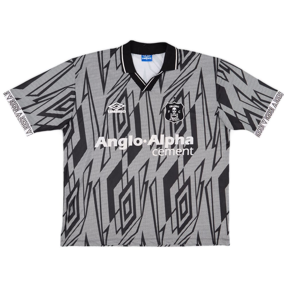 1993-94 Orlando Pirates Match Issue Away Shirt #8