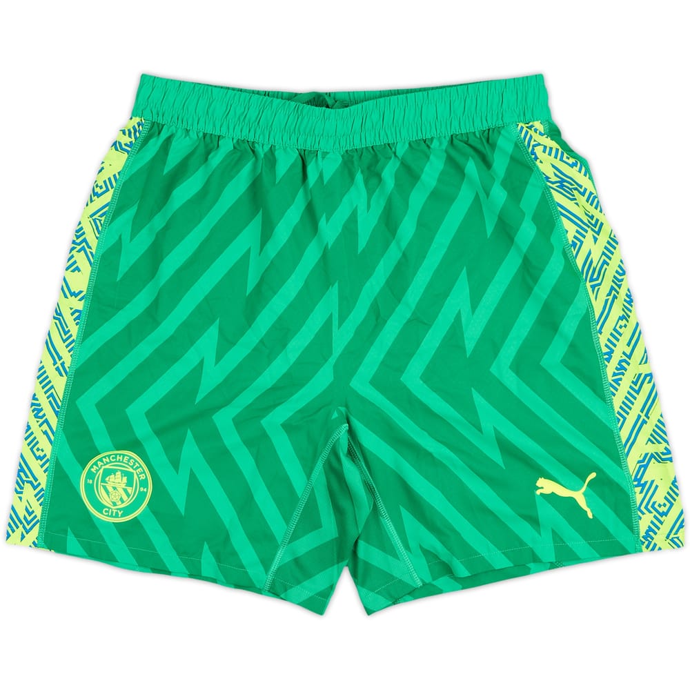 2023-24 Manchester City Match Issue GK Shorts