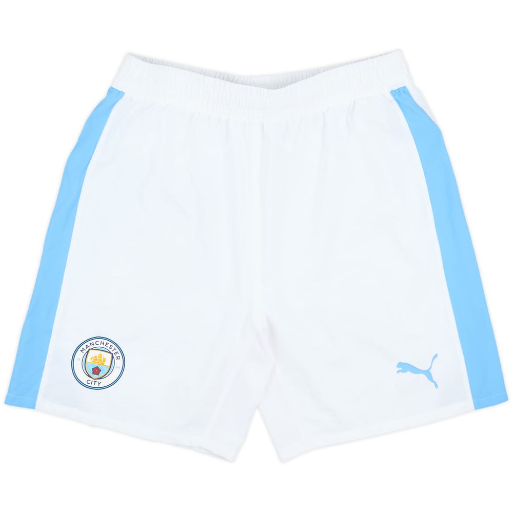 2023-24 Manchester City Match Issue Home Shorts