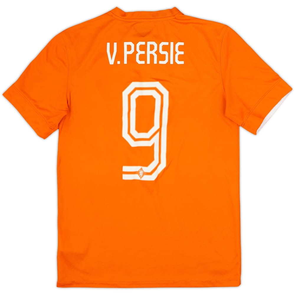 2014-15 Netherlands Home Shirt V.Persie #9 - 7/10 - (S)