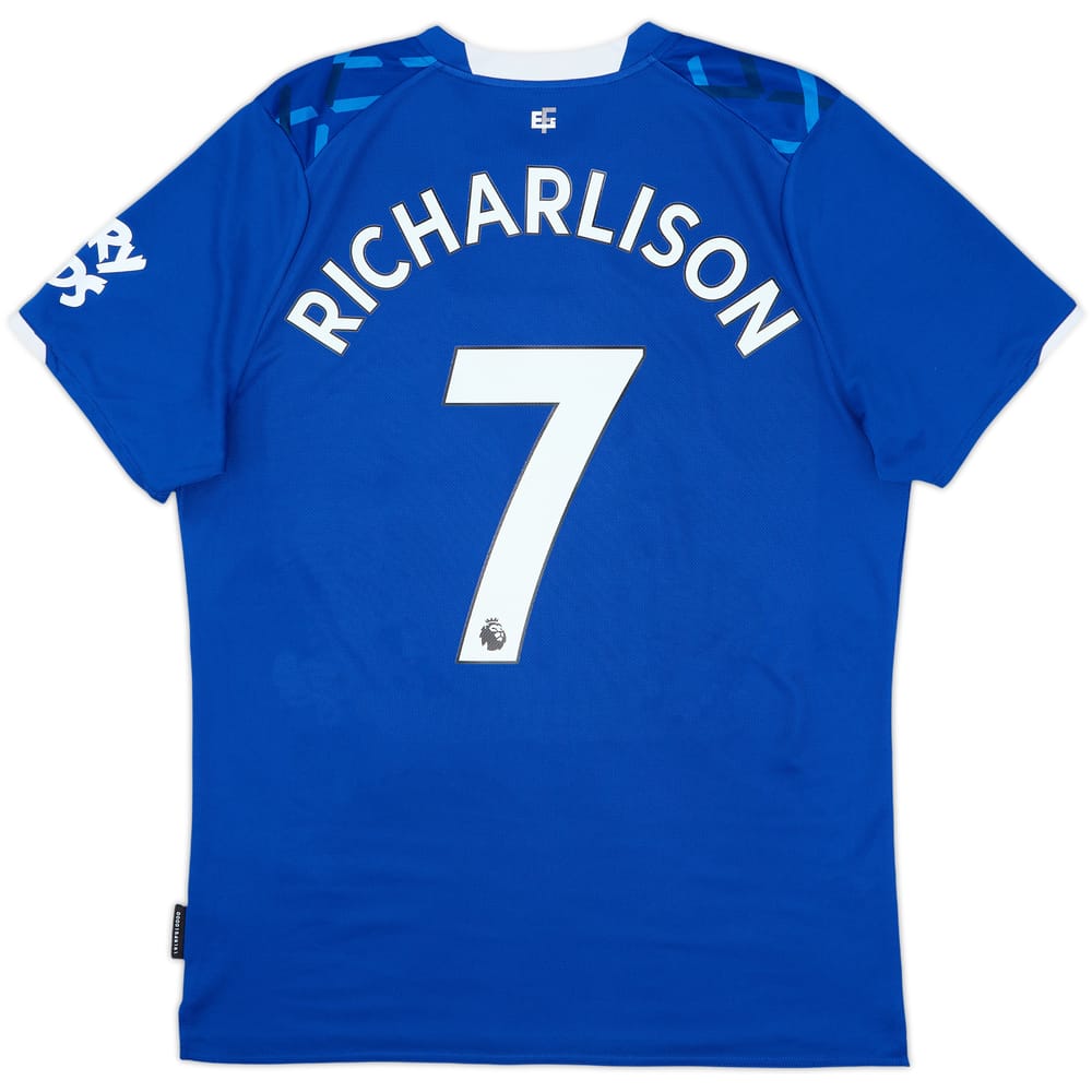 Camiseta de local del Everton 2019-20 Richarlison #7 - 8/10 - (L)