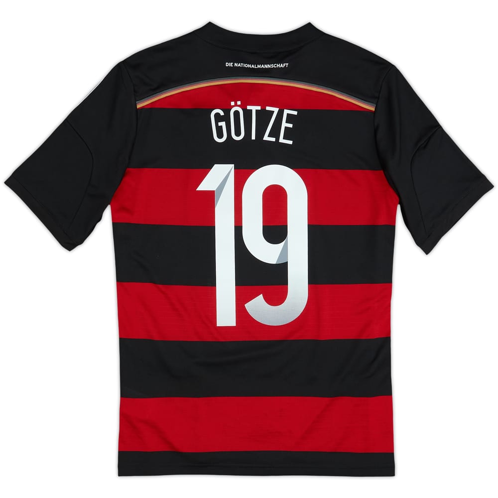 2014-15 Germany Away Shirt Gotze #19 - 10/10 - (XL.Boys)