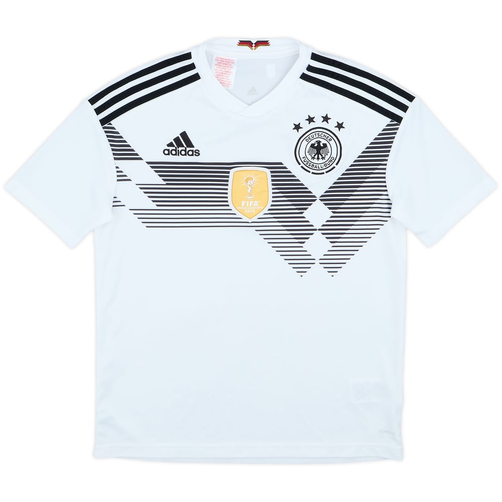 2018-19 Germany Home Shirt - 9/10 - (L.Boys)