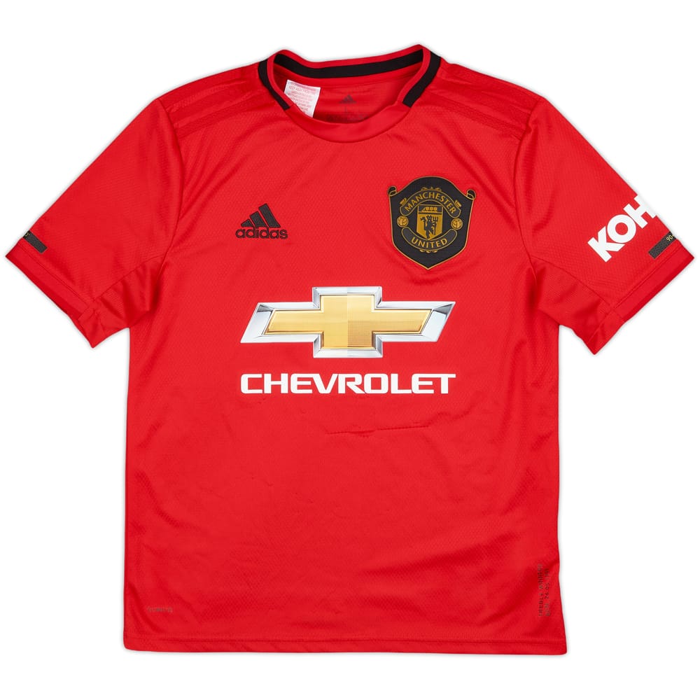 2019-20 Manchester United Home Shirt - 6/10 - (L.Boys)