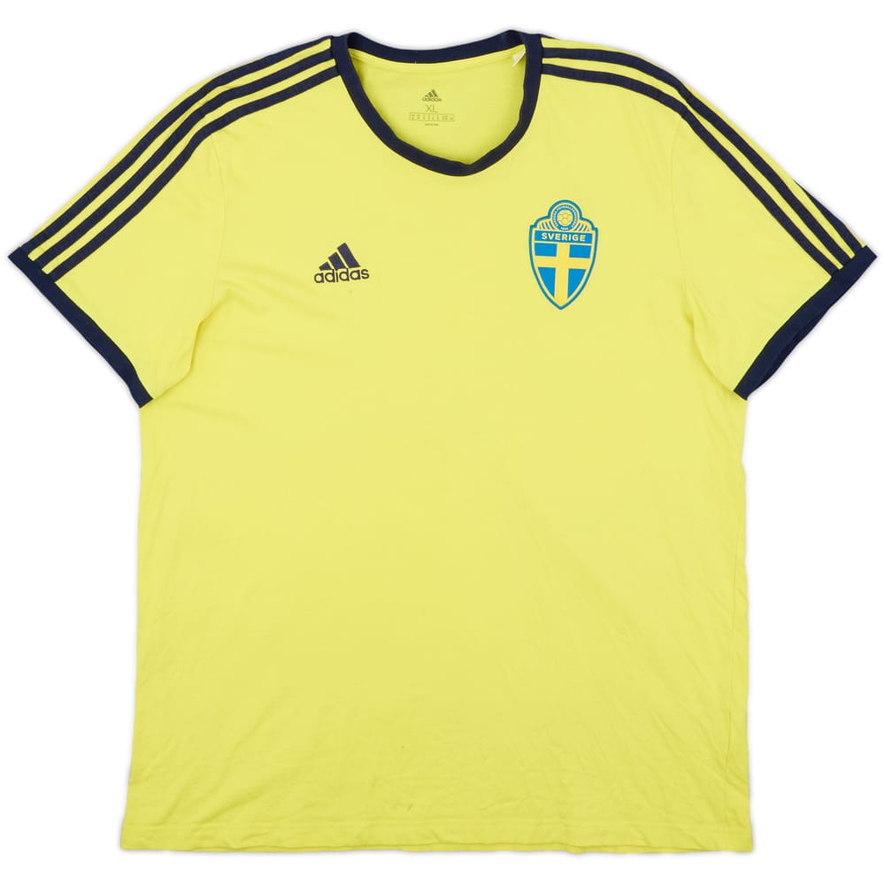 2019-20 Sweden adidas Cotton Tee - 6/10 - (XL)