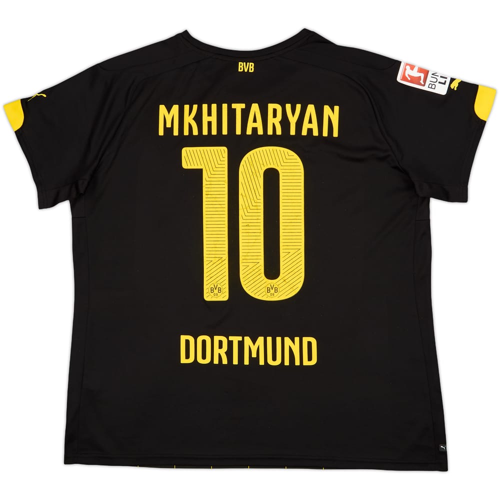 2014-16 Borussia Dortmund Away Shirt Mkhitarayan #10 - 6/10 - (Women's XL)