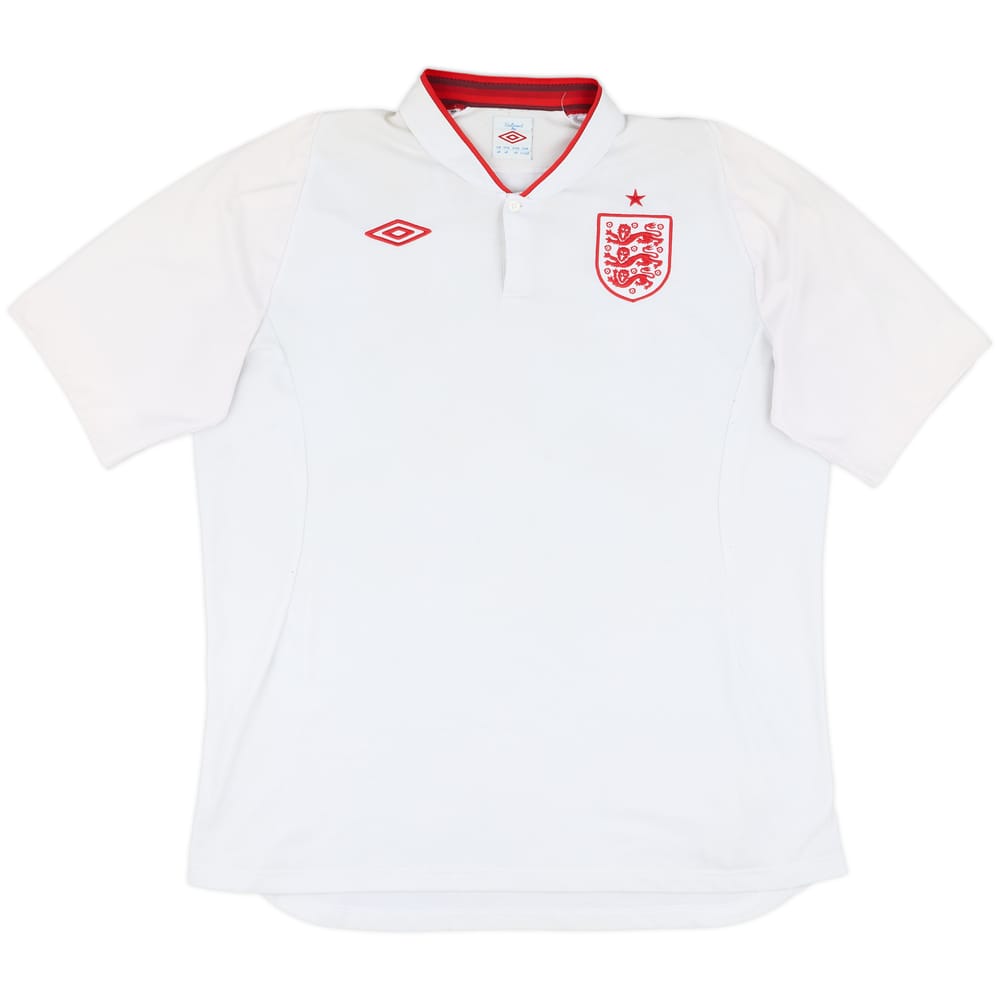 2012-13 England Home Shirt - 5/10 - (XL)