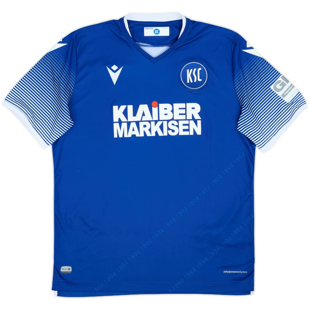 2019-20 Karlsruhe Home Shirt - 8/10 - (S)