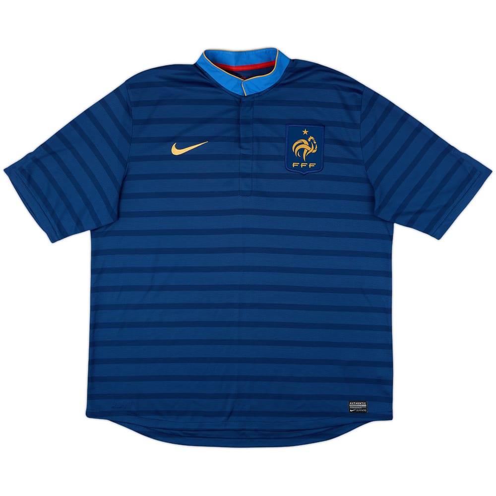 2012-13 France Home Shirt - 8/10 - (XL)