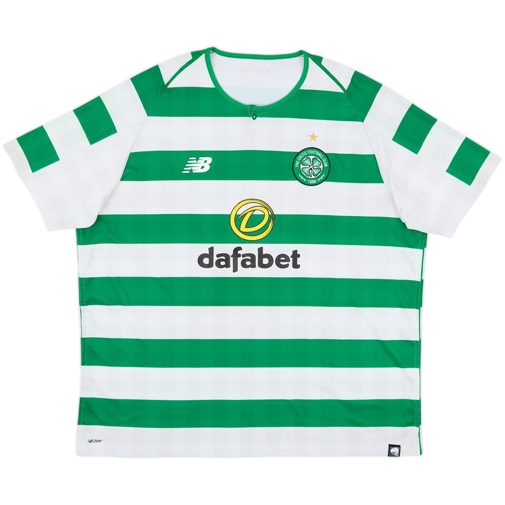 2018-19 Celtic Home Shirt - 7/10 - (XXL)