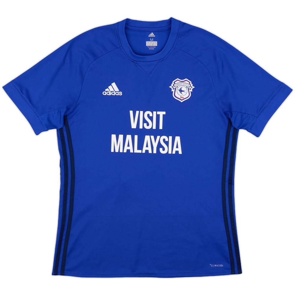 2017-18 Cardiff City Home Shirt - 8/10 - (M)