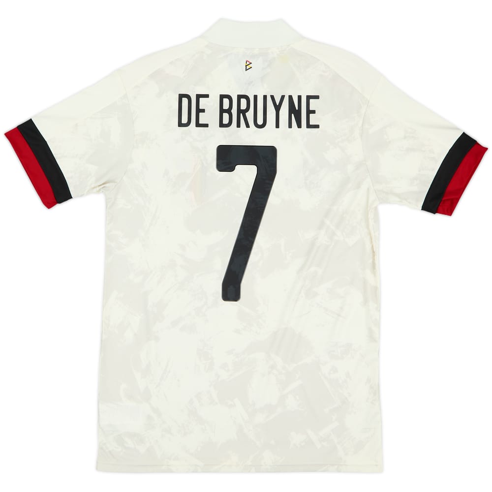 2020-22 Belgium Away Shirt De Bruyne #7 - 7/10 - (S)
