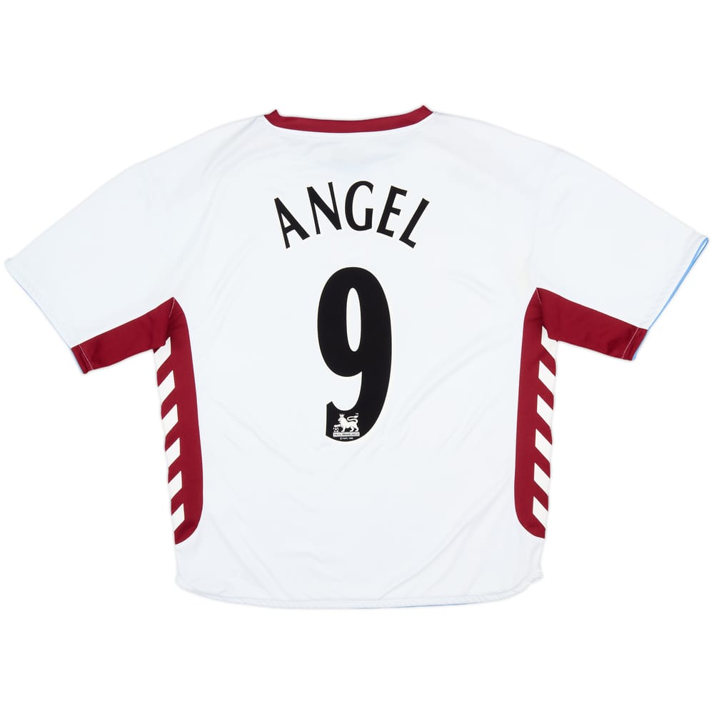 2006-07 Aston Villa Away Shirt Angel #9 - 8/10 - (L)