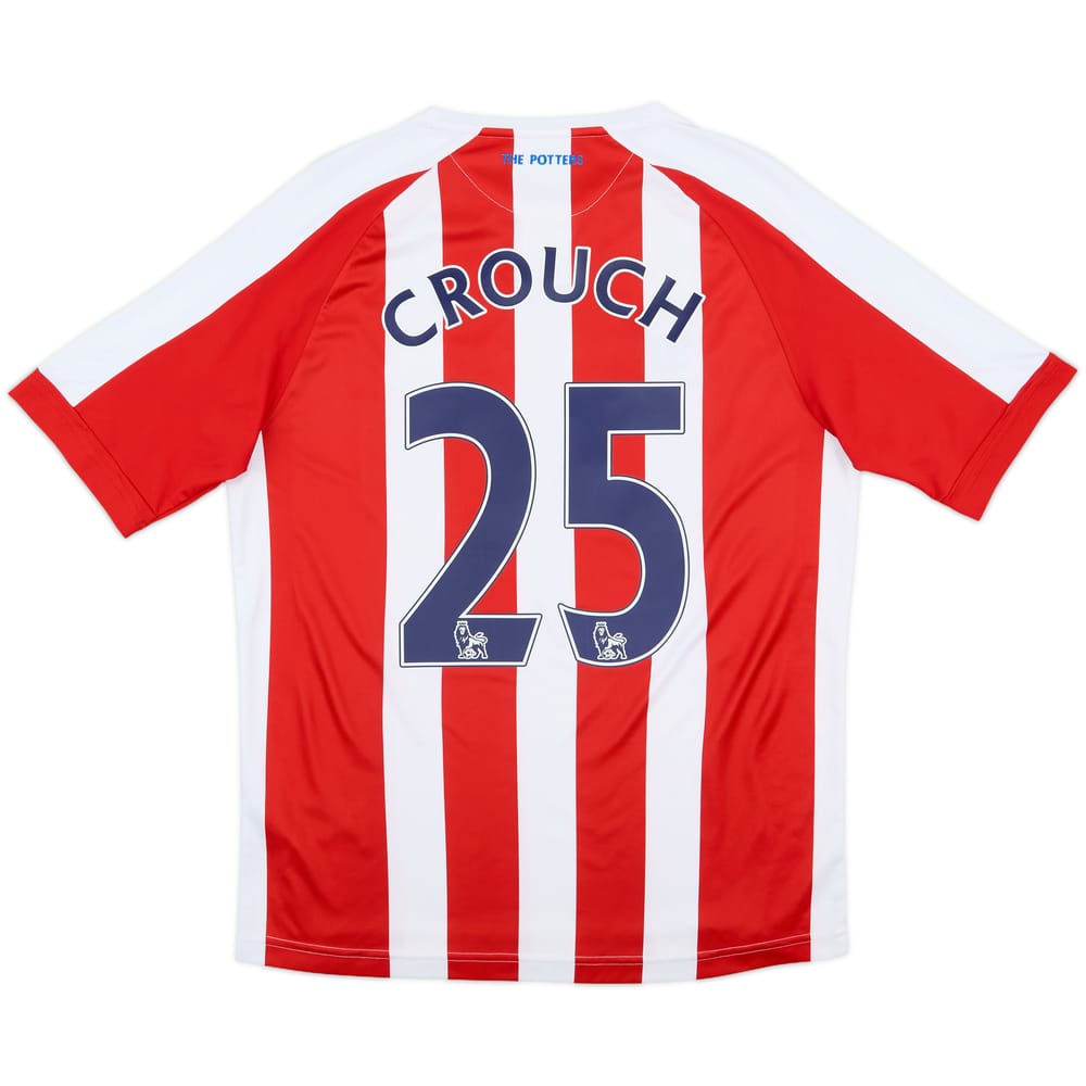 2014-15 Stoke City Home Shirt Crouch #25 - 9/10 - (S)