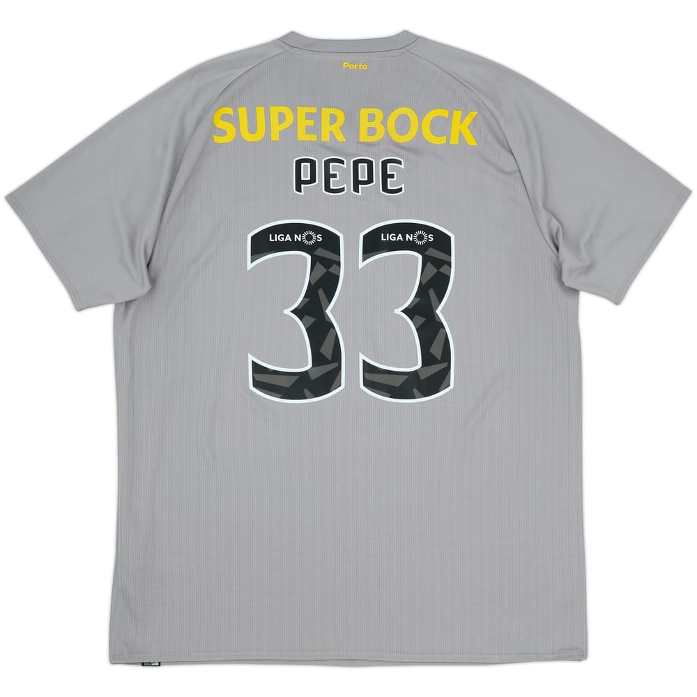 2018-19 Porto Away Shirt Pepe #33 - 6/10 - (XL)