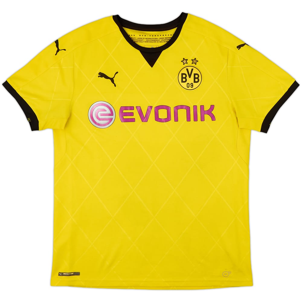 2015-16 Dortmund European Home Shirt - 7/10 - (L)