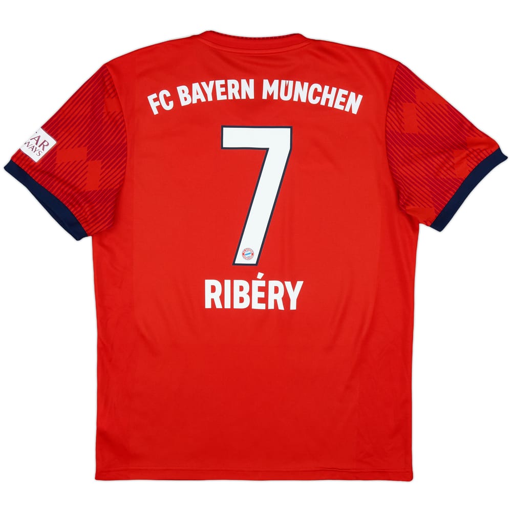 2018-19 Bayern Munich Home Shirt Ribery #7 - 8/10 - (M)