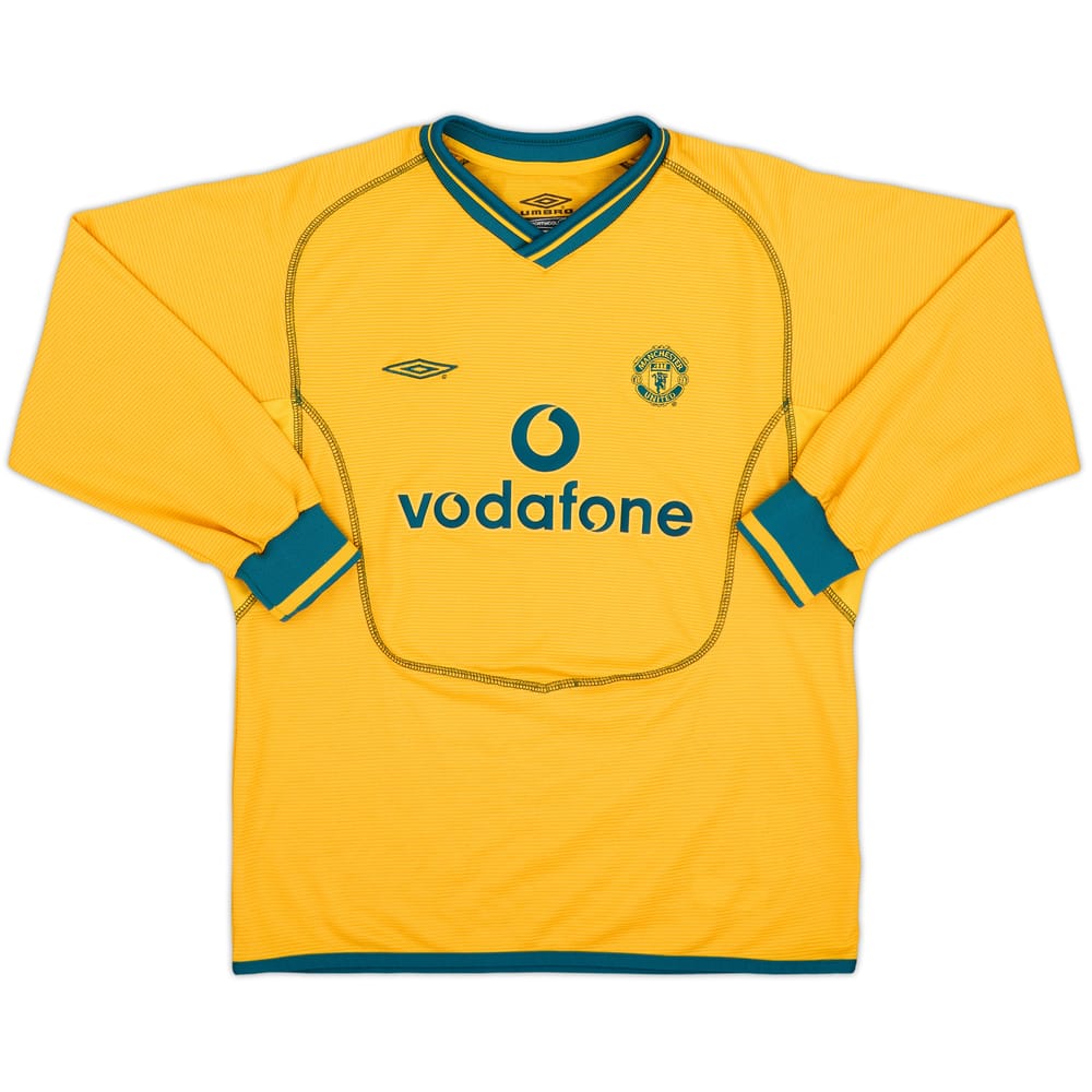 2000-02 Manchester United GK Shirt - 8/10 - (L.Boys)