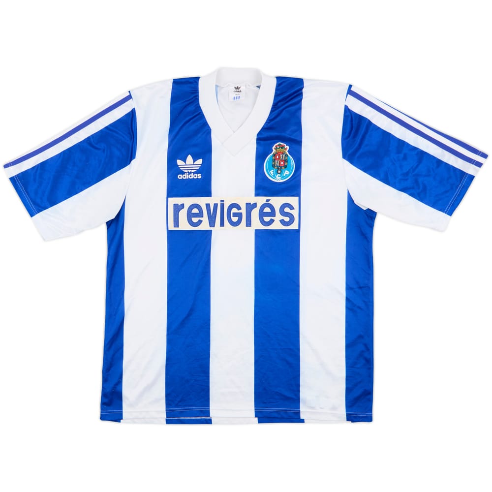 1990-92 Porto Home Shirt - 8/10 - (L)