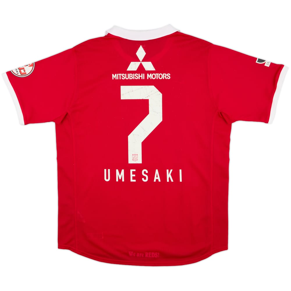 2010 Urawa Red Diamonds Home Shirt Umesaki #7 - 5/10 - (L)