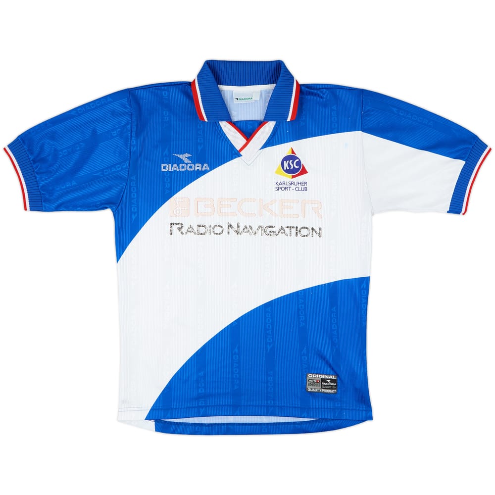 1999-00 Karlsruhe Home Shirt - 5/10 - (M)