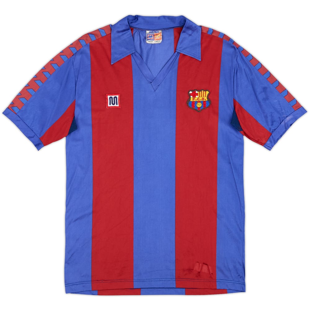 1984-89 Barcelona Home Shirt - 8/10 - (S)