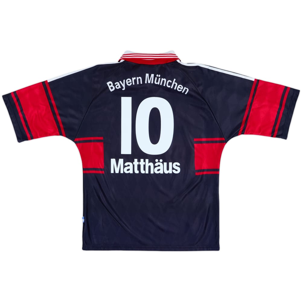 1997-99 Bayern Munich Home Shirt Matthaus #10 - 9/10 - (M)